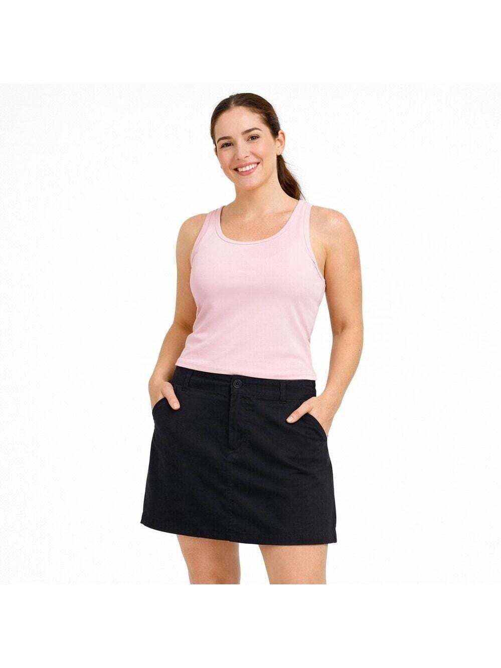 Avia Women's Nylon Black Skort Size Small
